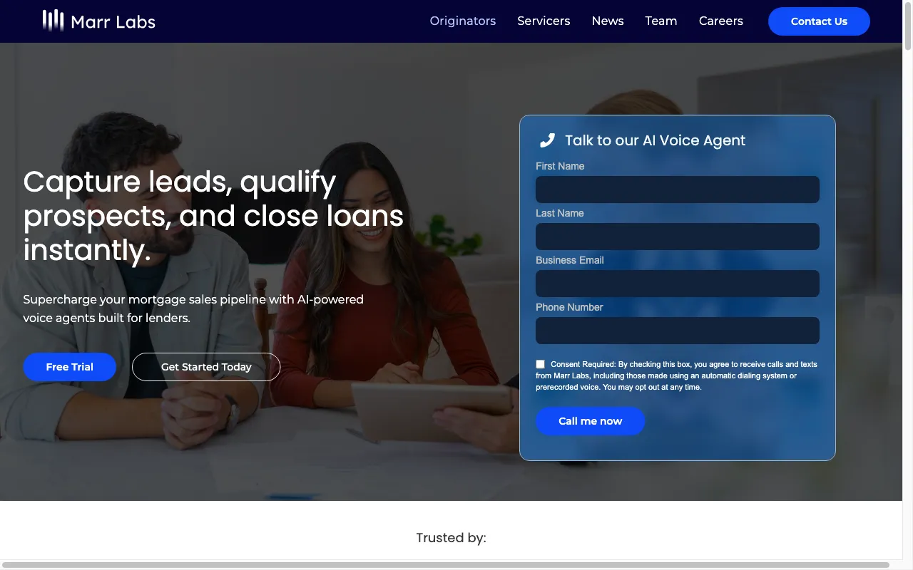 Marr Labs — preview screenshot