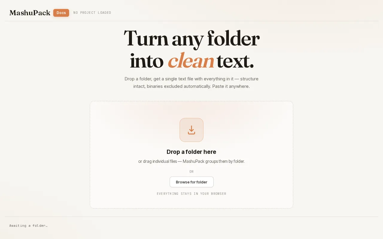 MashuPack — preview screenshot