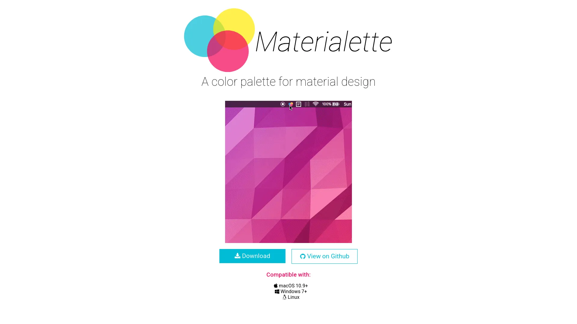 Materialette — preview screenshot