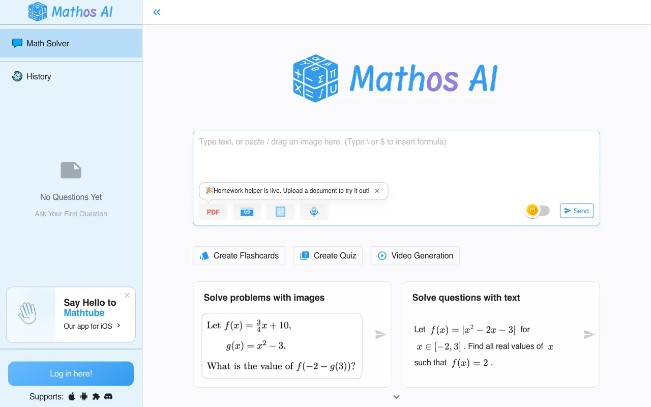 Mathos — preview screenshot
