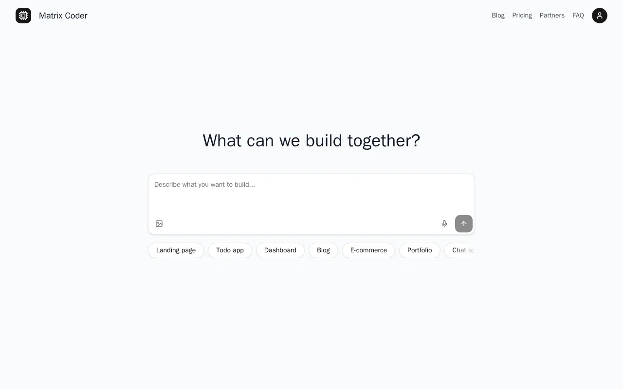 Matrix Coder — preview screenshot
