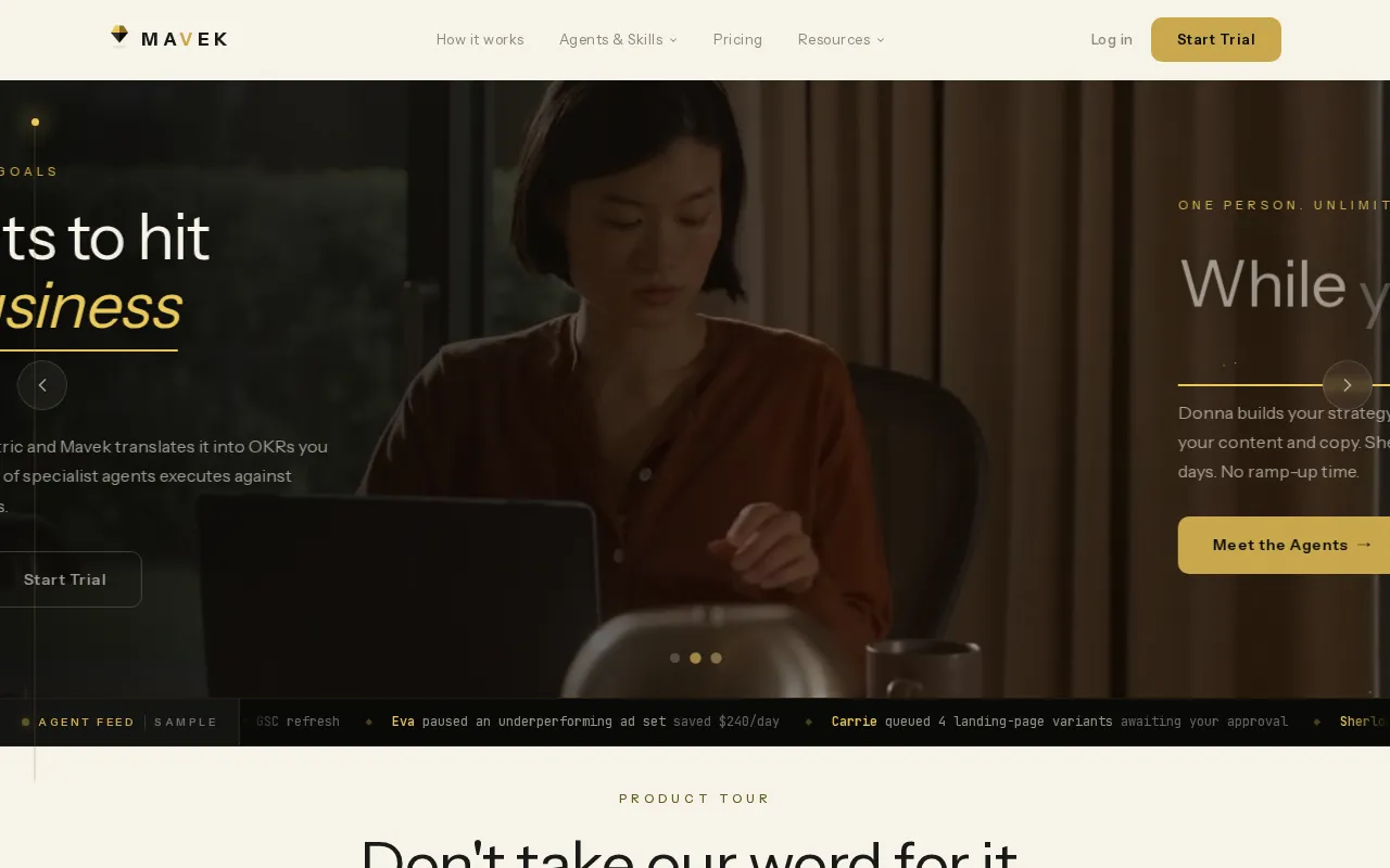 Mavek — preview screenshot