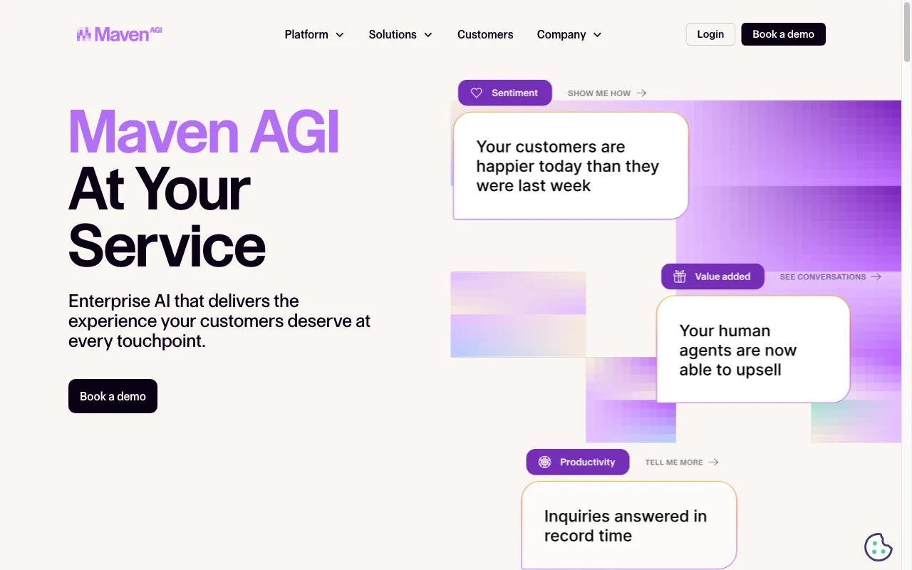 Maven AGI — preview screenshot