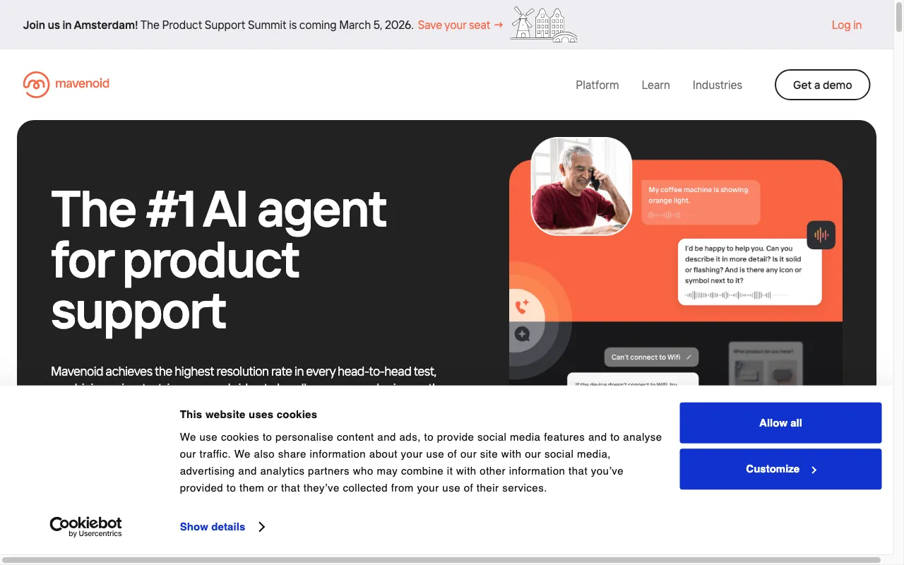 mavenoid.com — preview screenshot