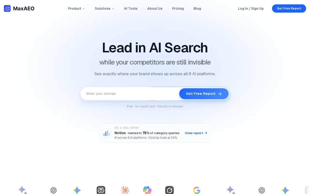 MaxAEO — preview screenshot