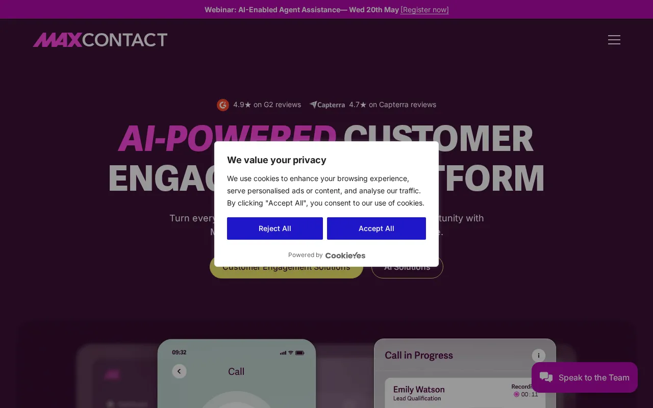 MaxContact — preview screenshot