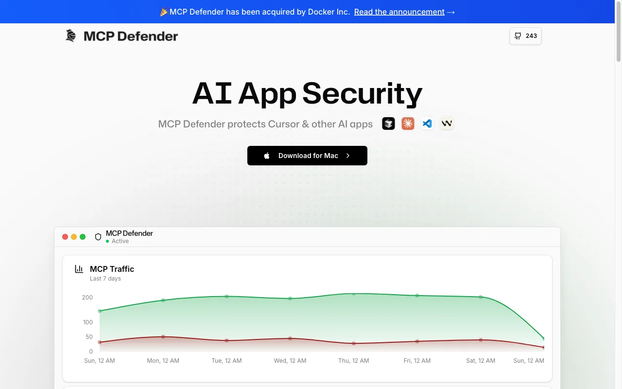 MCP Defender — preview screenshot