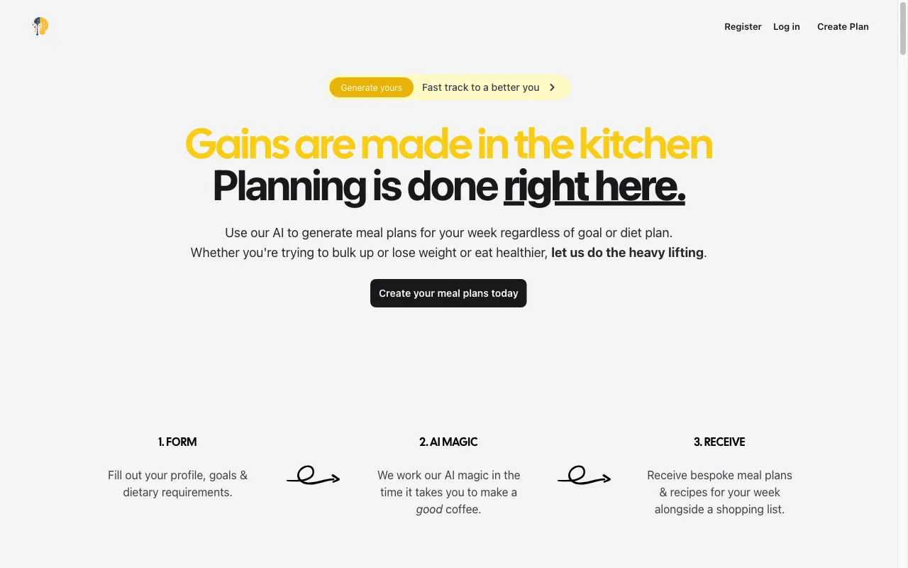 Mealmind — preview screenshot