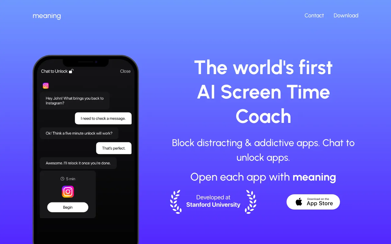 Meaning — preview screenshot