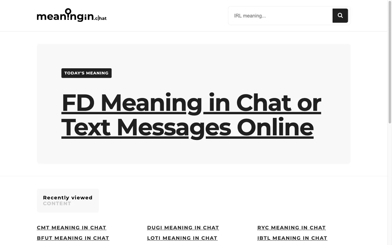MeaningIn.Chat — preview screenshot