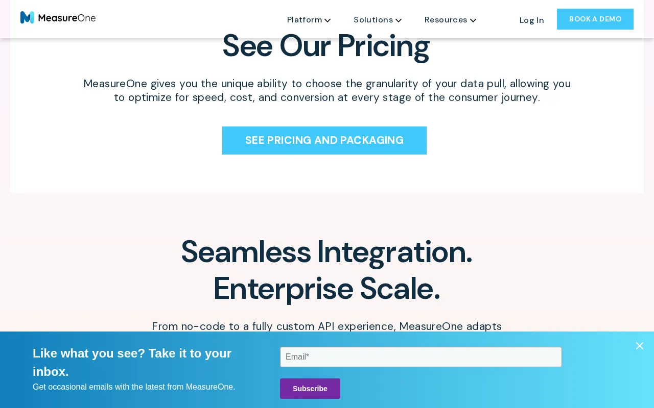 MeasureOne — preview screenshot