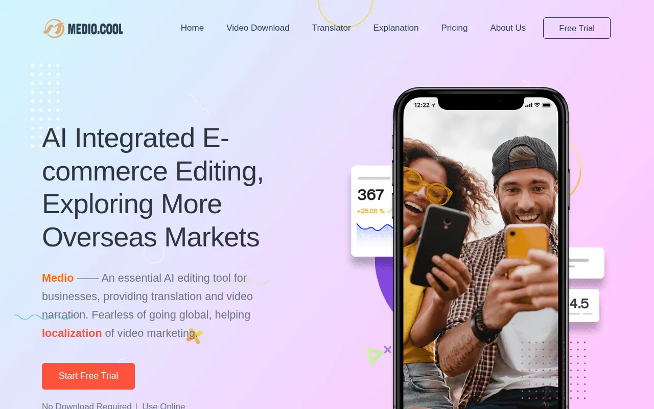 Medio AI — preview screenshot