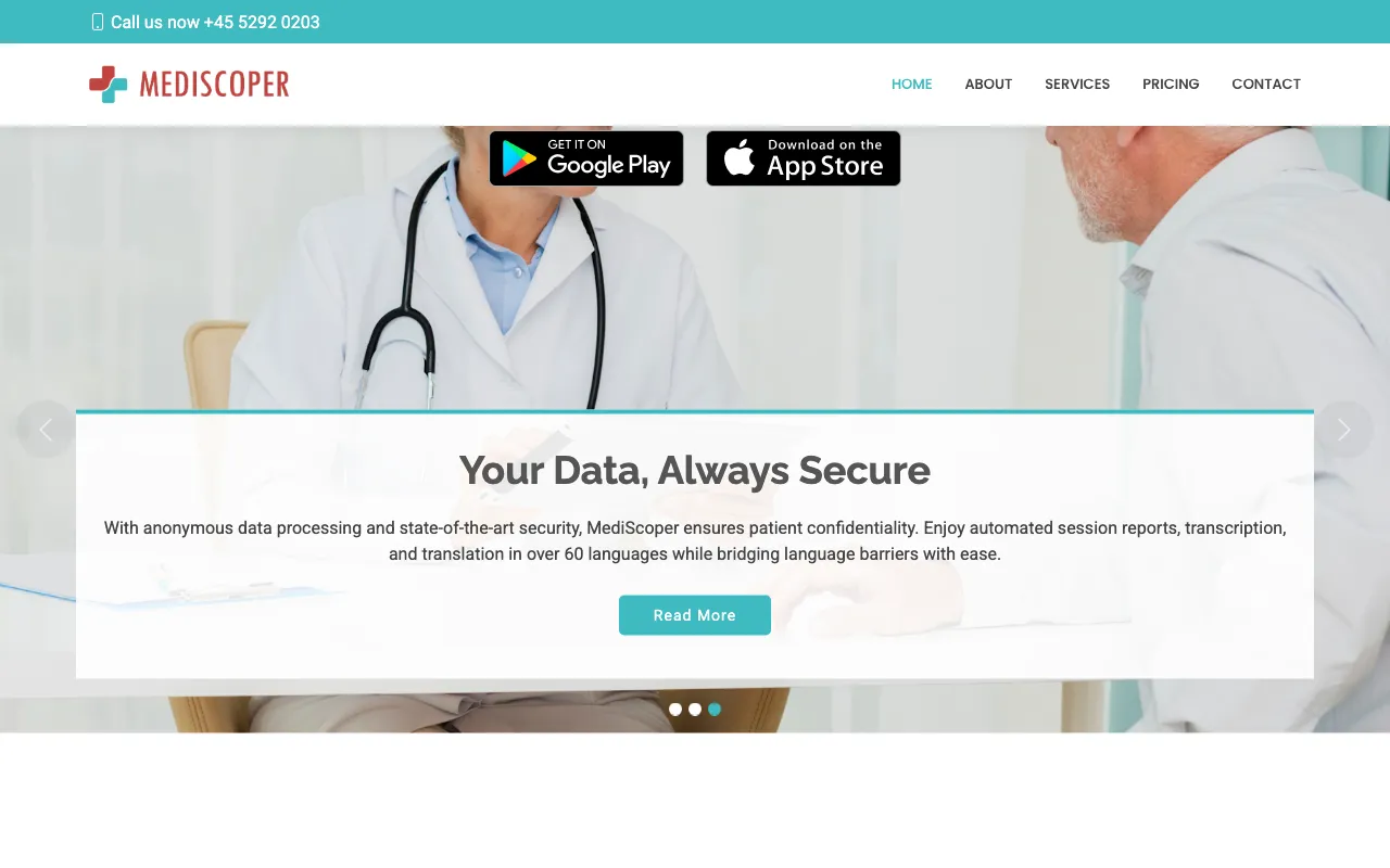 MediScoper — preview screenshot