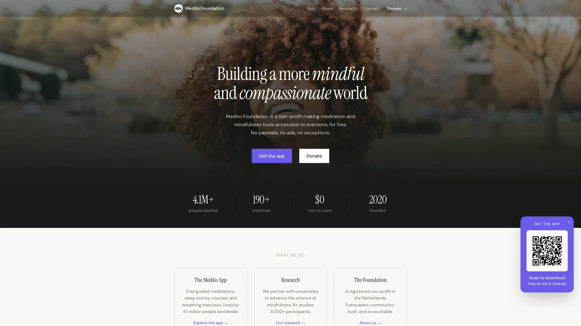 Medito — preview screenshot