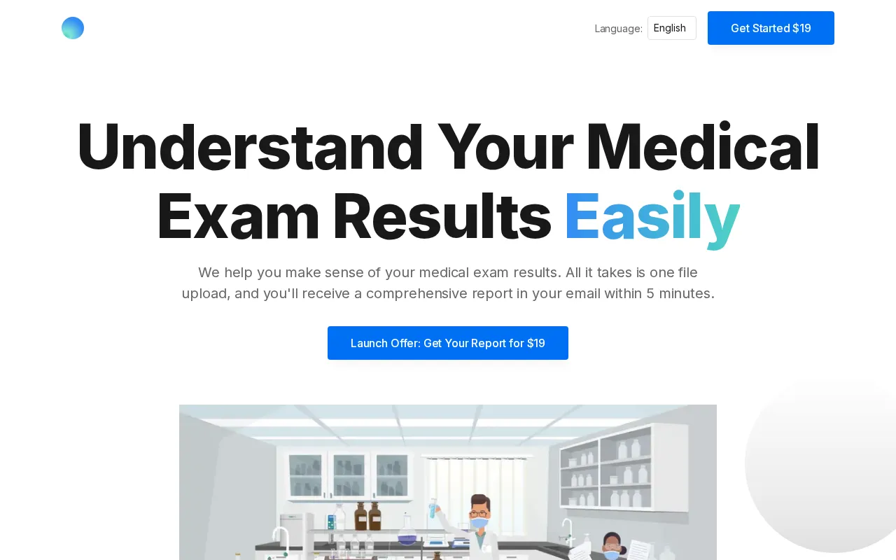 MedLabReport — preview screenshot