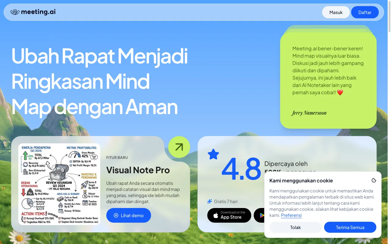 Meeting.ai — preview screenshot