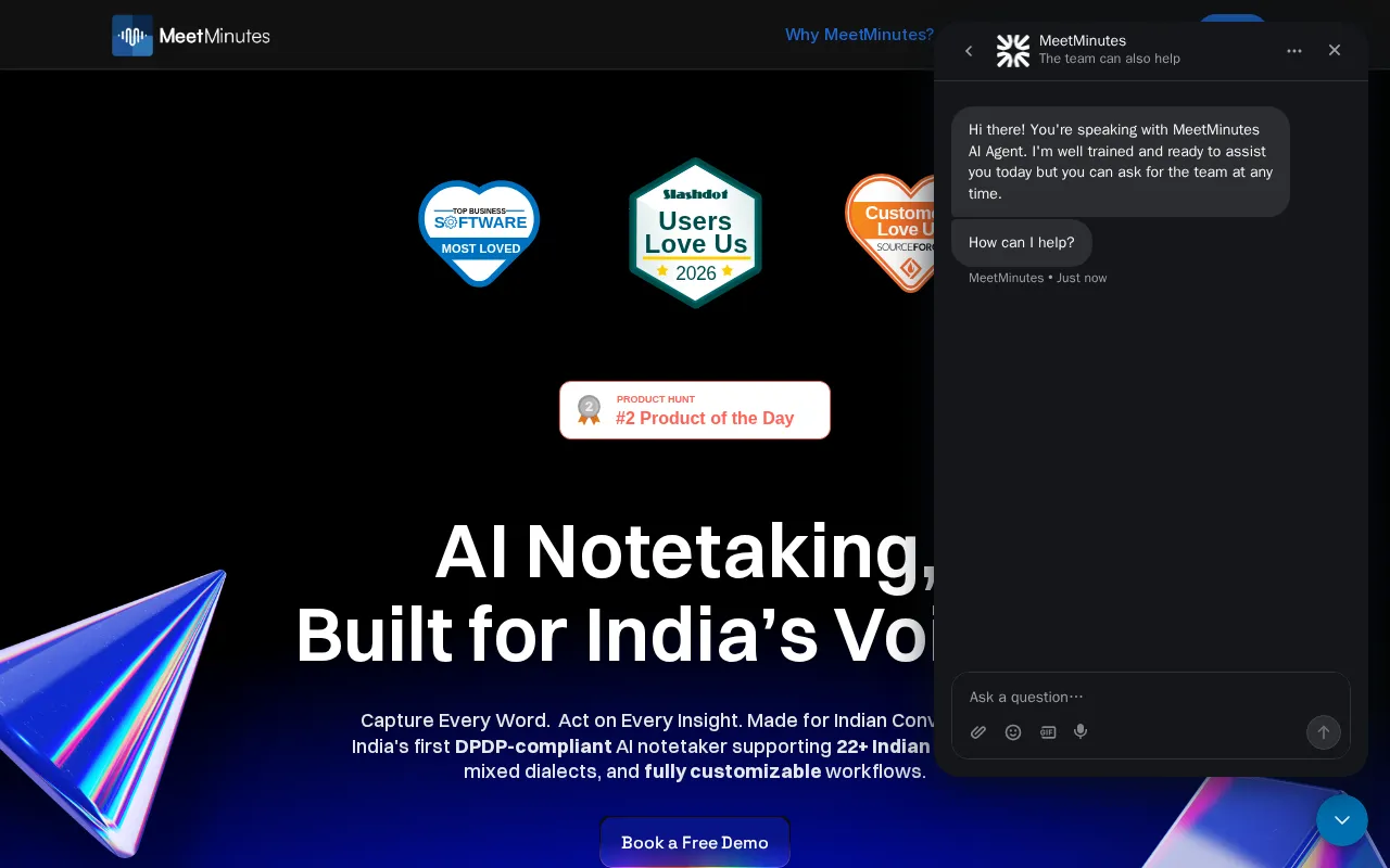 MeetMinutes — preview screenshot