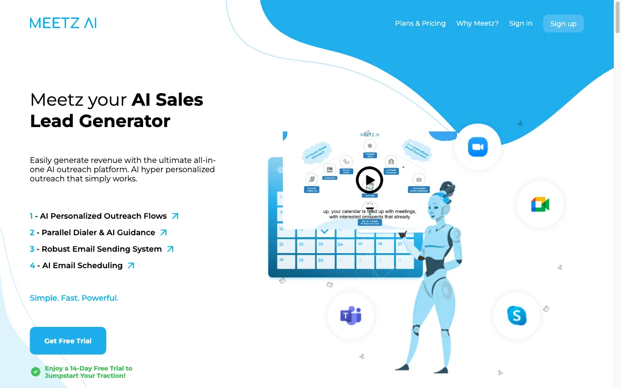 Meetz AI — preview screenshot
