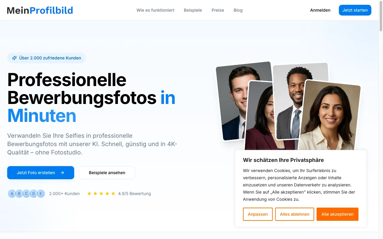 MeinProfilbild.de — preview screenshot