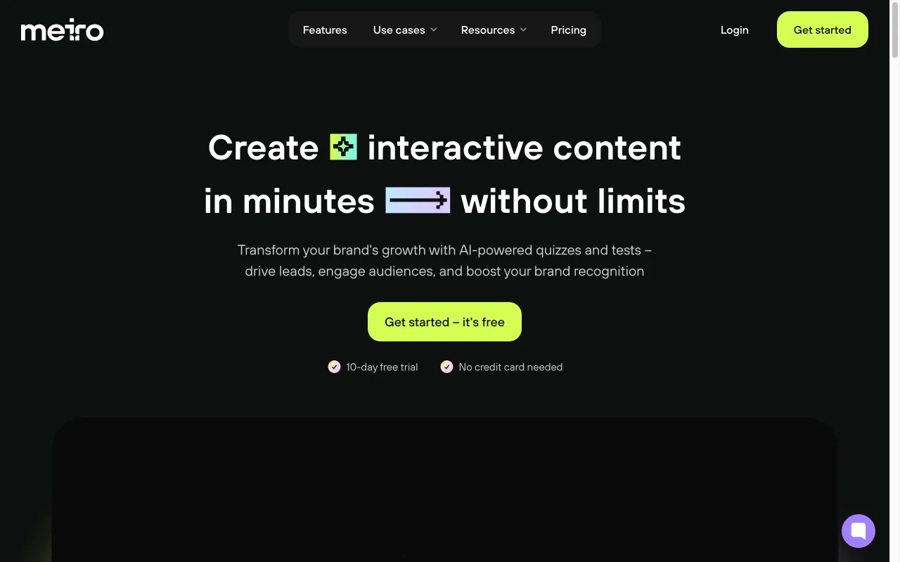 Meiro — preview screenshot