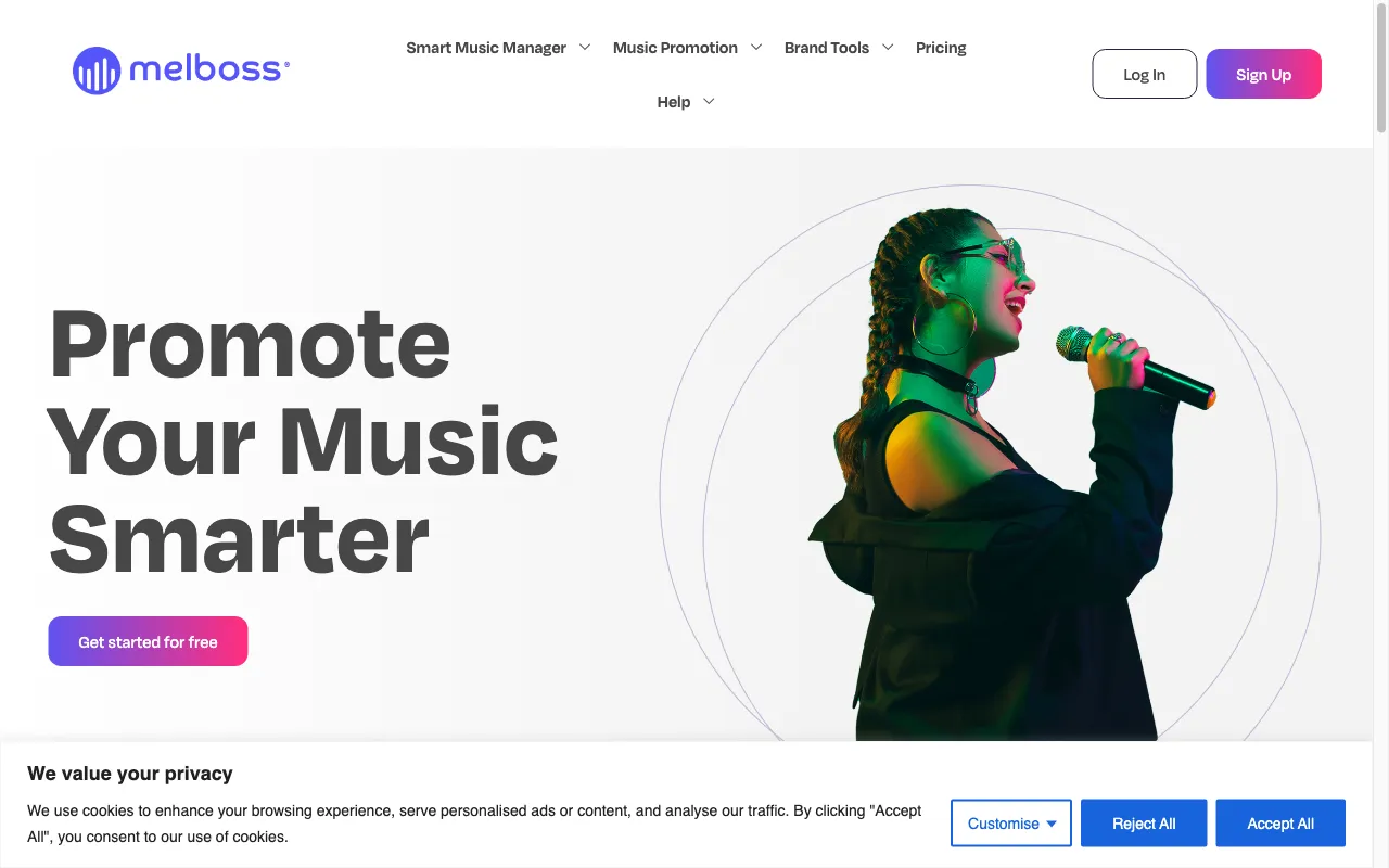 Melboss Smart Music Manager — preview screenshot