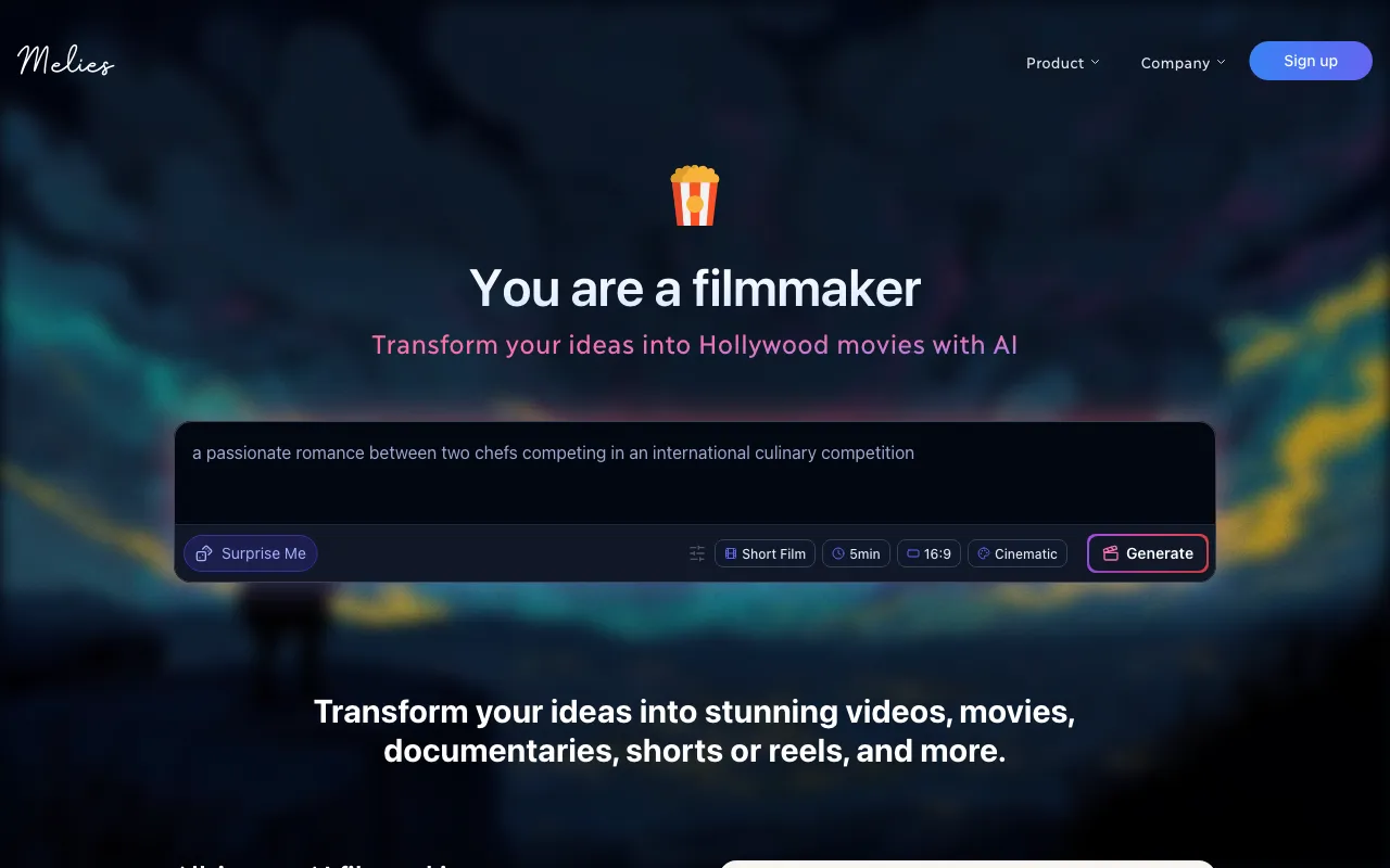 Melies — preview screenshot