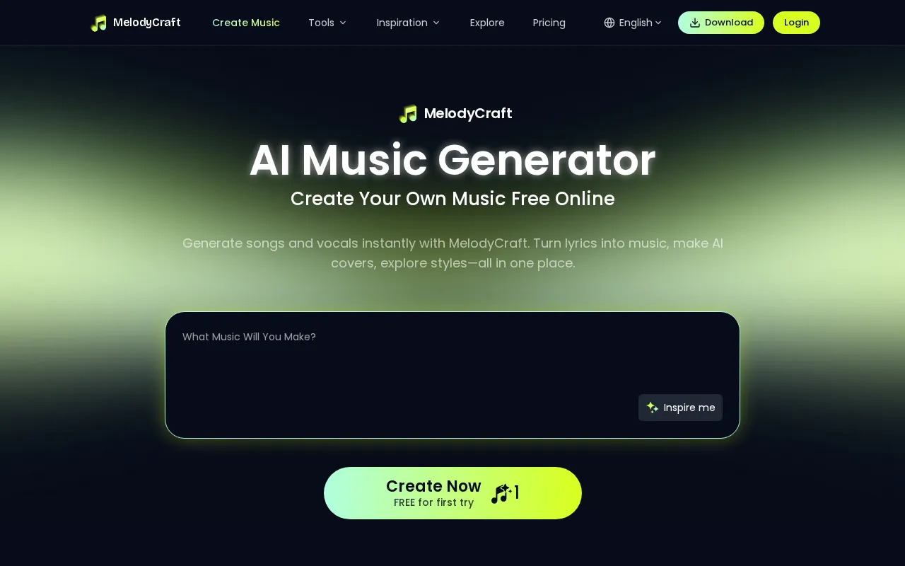 Melodycraft.app — preview screenshot