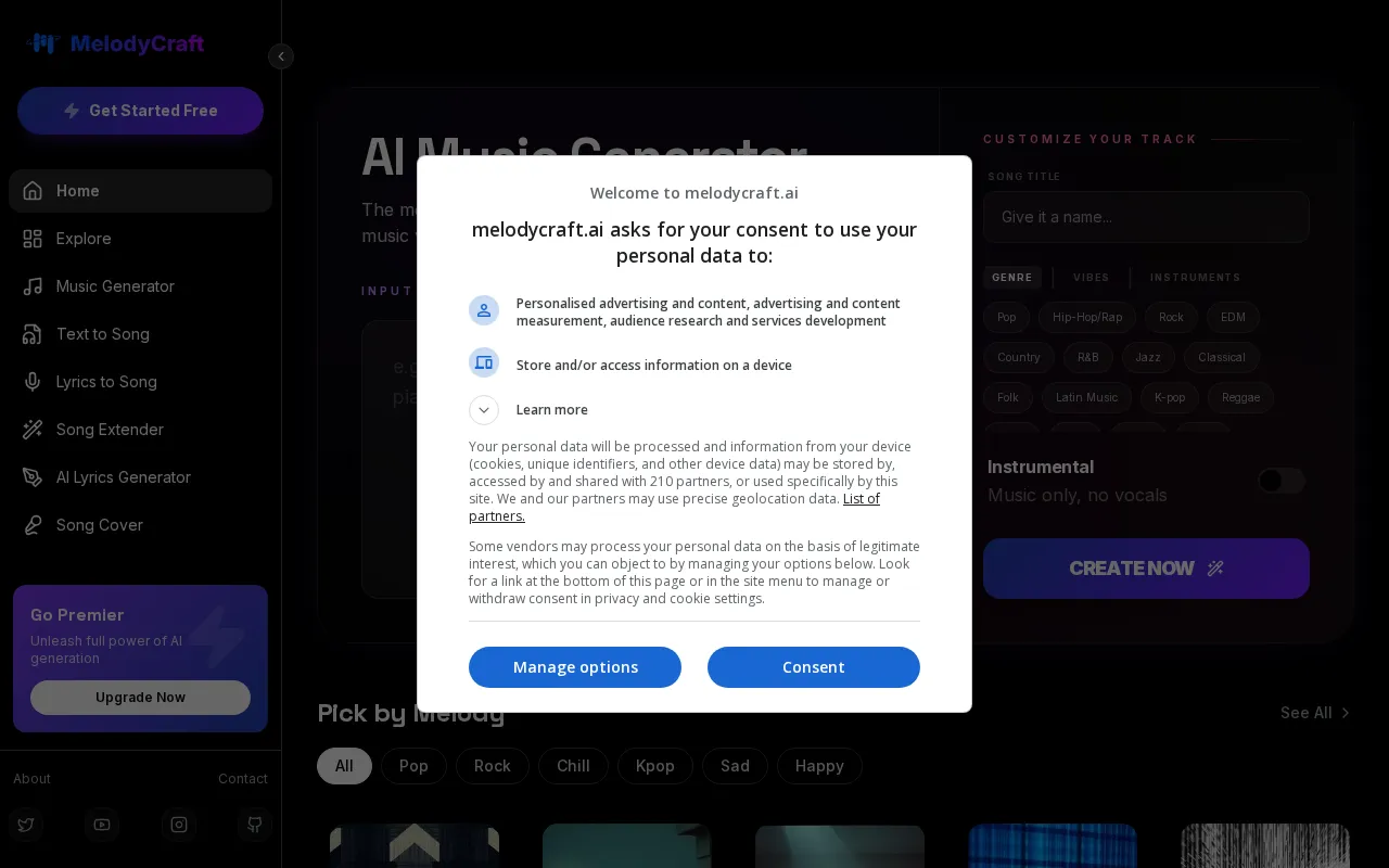 Melodycraft — preview screenshot