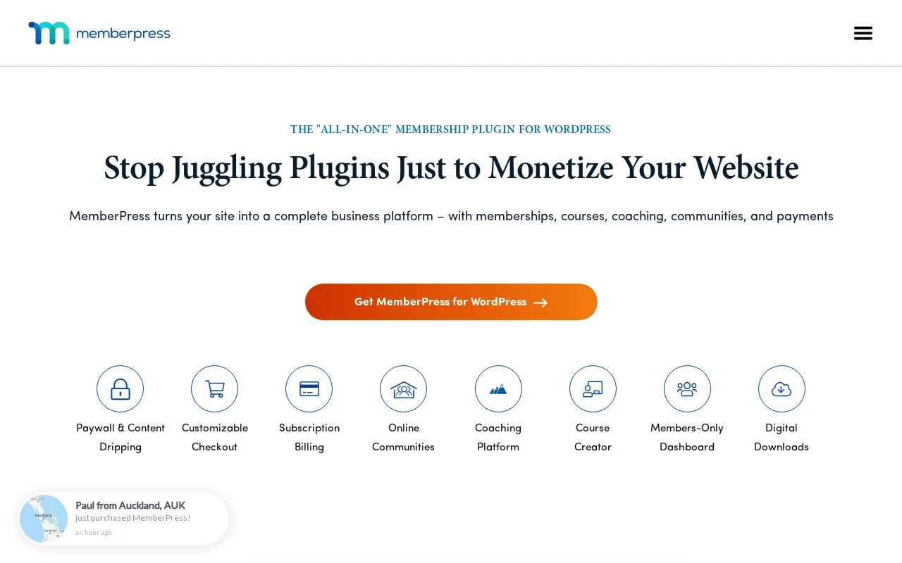Memberpress — preview screenshot