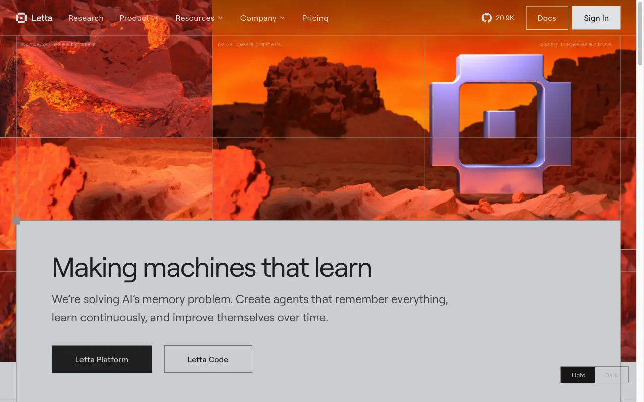 Letta — preview screenshot
