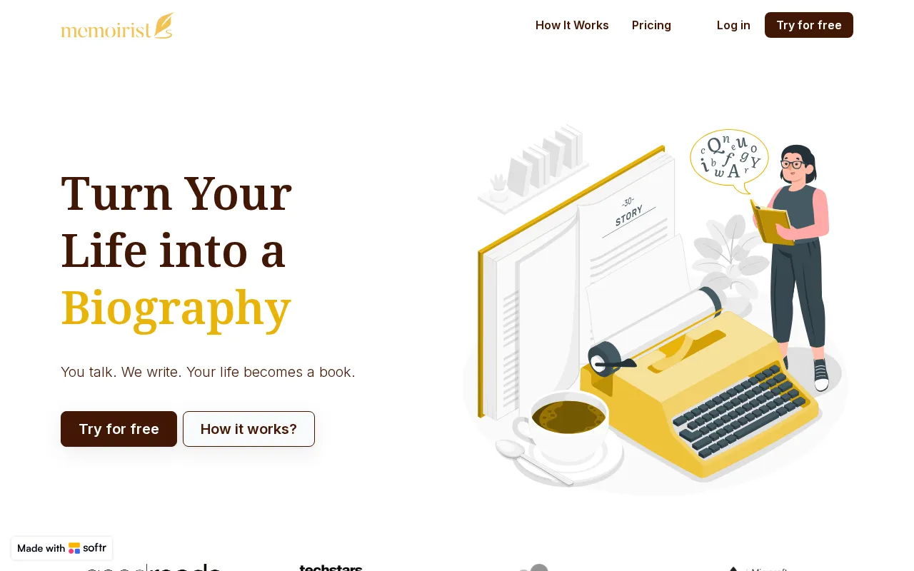 Memoirist — preview screenshot