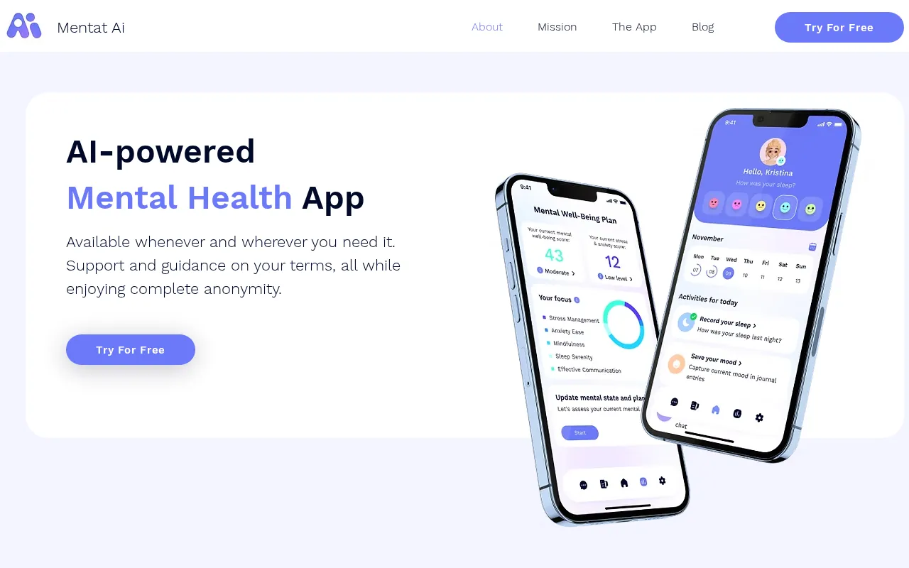 Mentat AI — preview screenshot