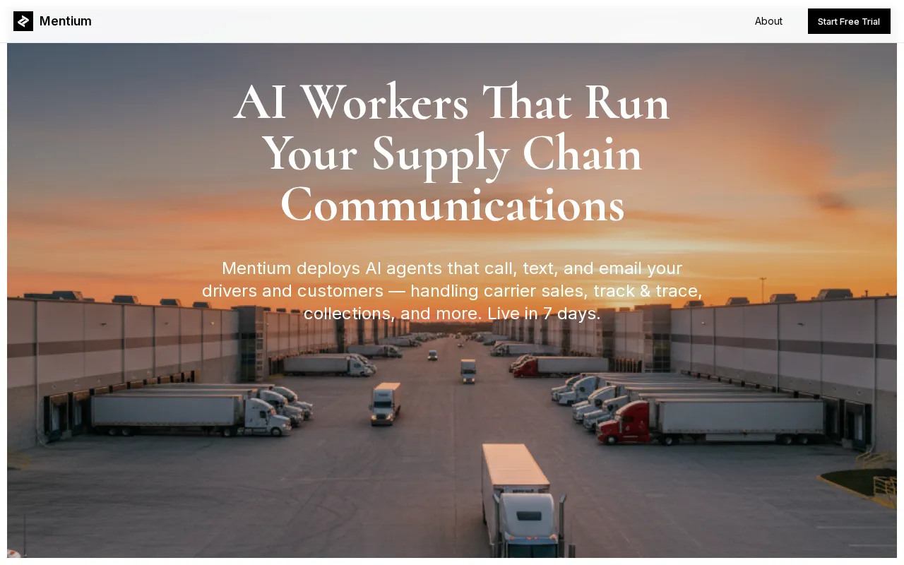 Mentium.io — preview screenshot