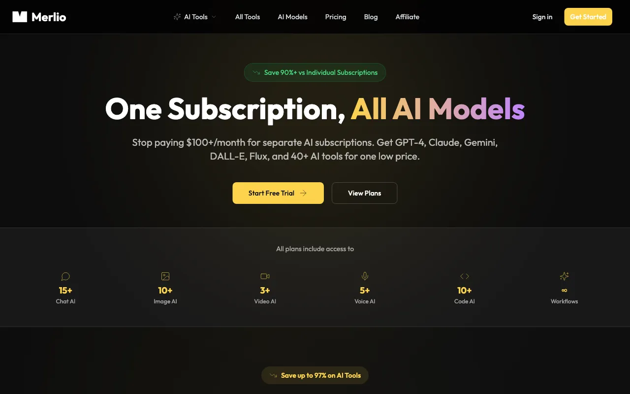 Merlio — pricing page