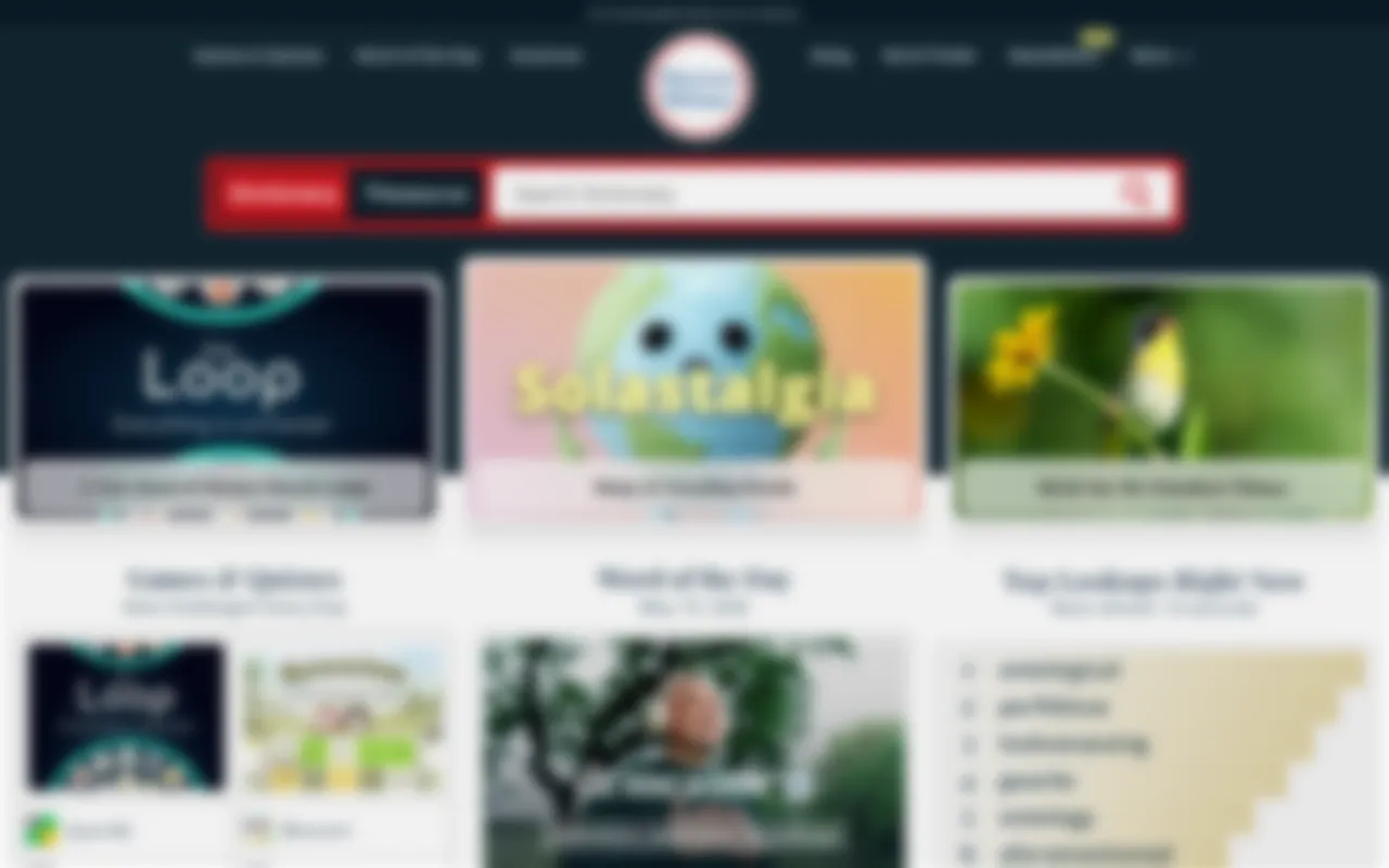 Merriam-Webster — preview screenshot