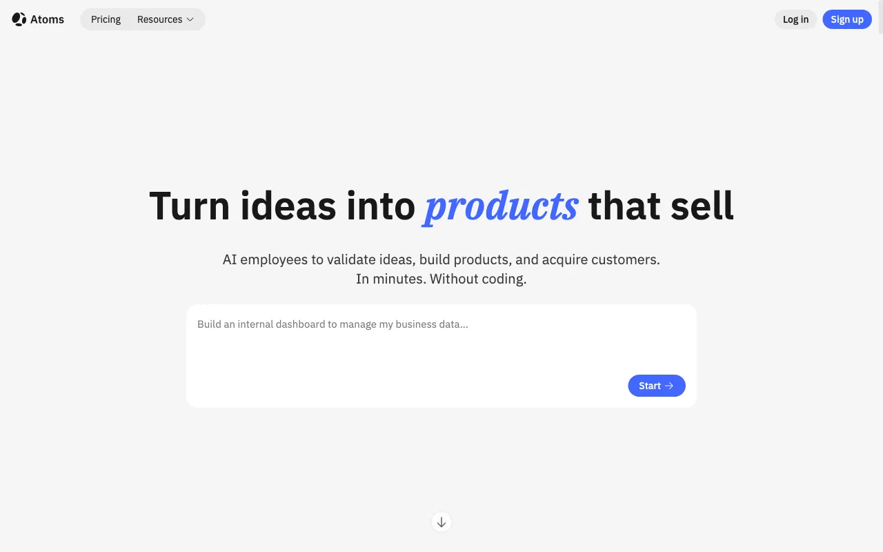 MetaGPT (MGX) — preview screenshot