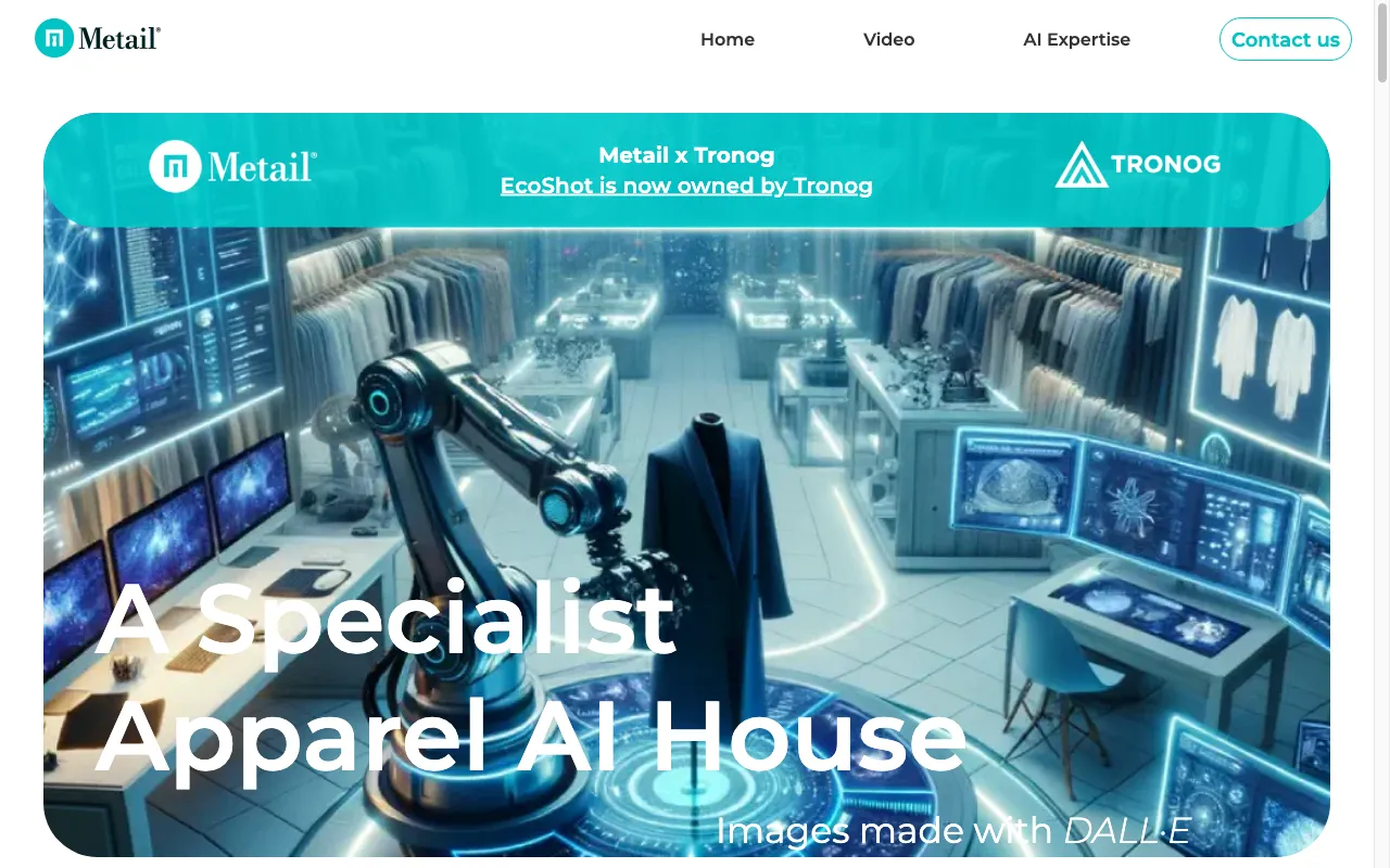 metail.com — preview screenshot
