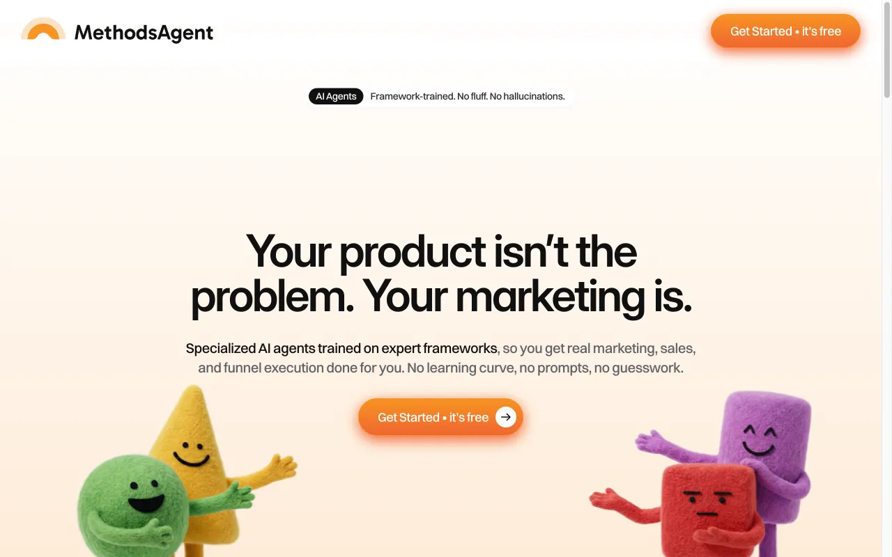 MethodsAgent — preview screenshot