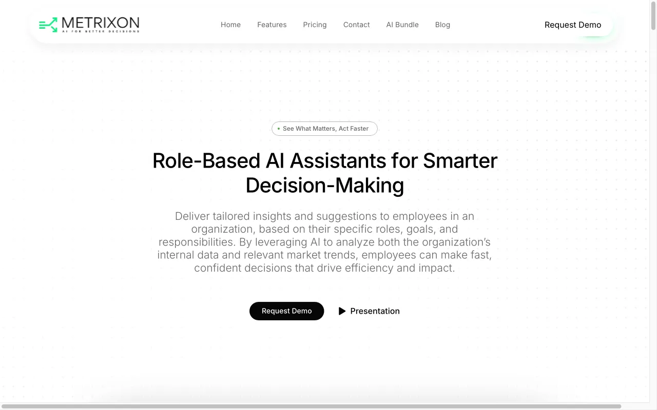 Metrixon — preview screenshot