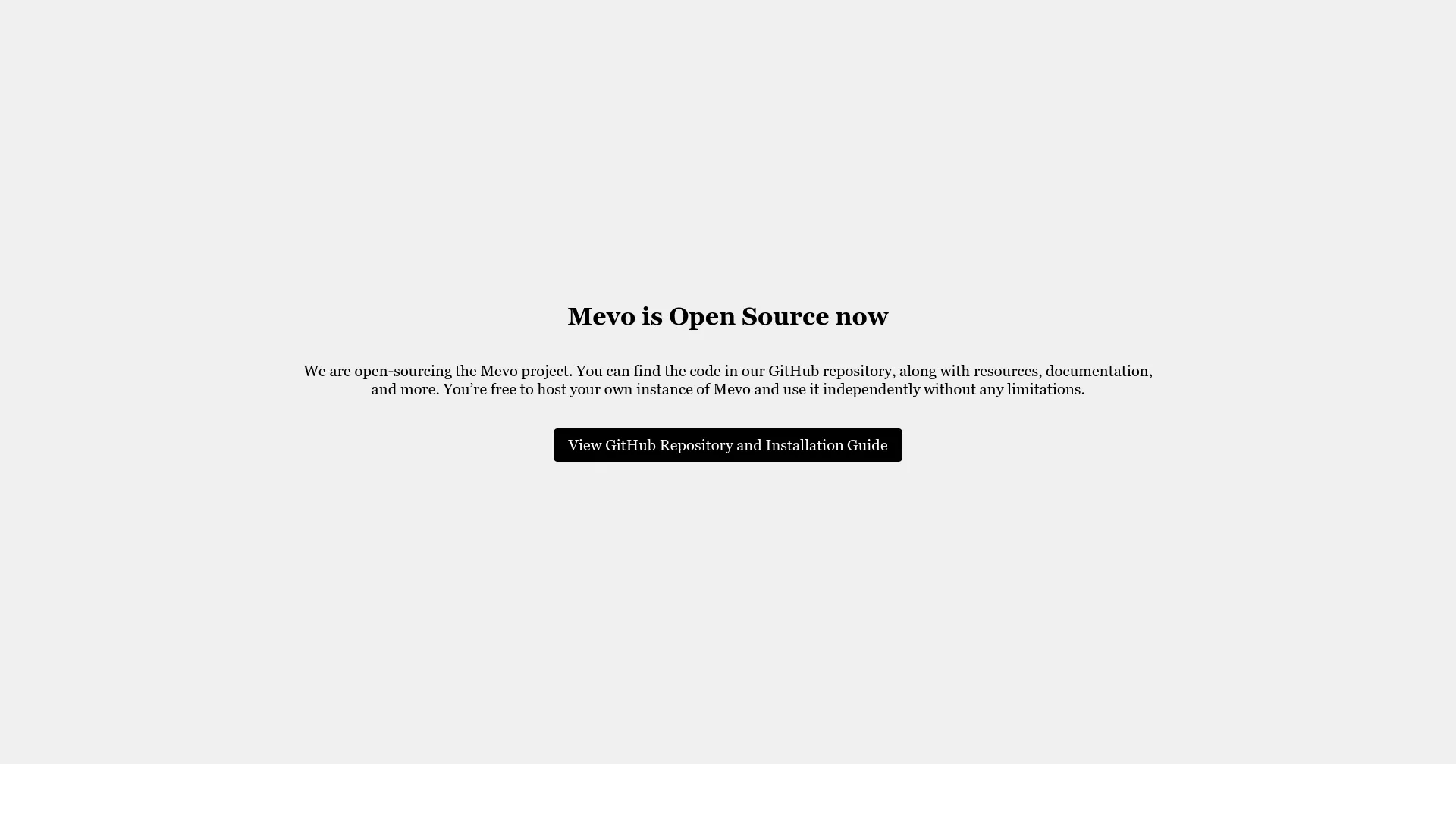 Mevo — preview screenshot