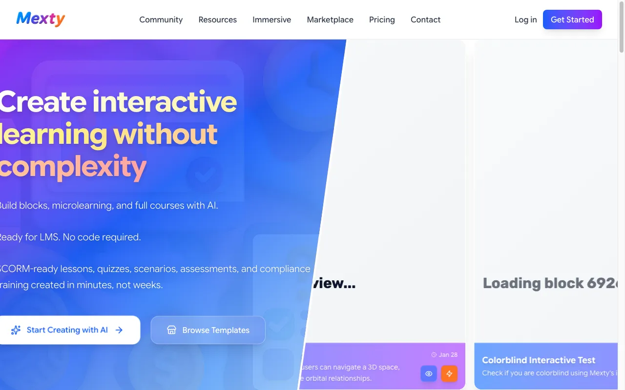 Mexty — preview screenshot