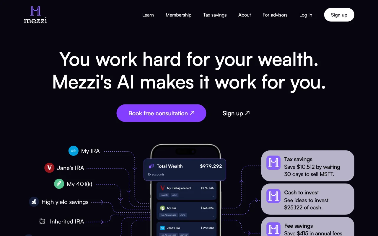 Mezzi — preview screenshot