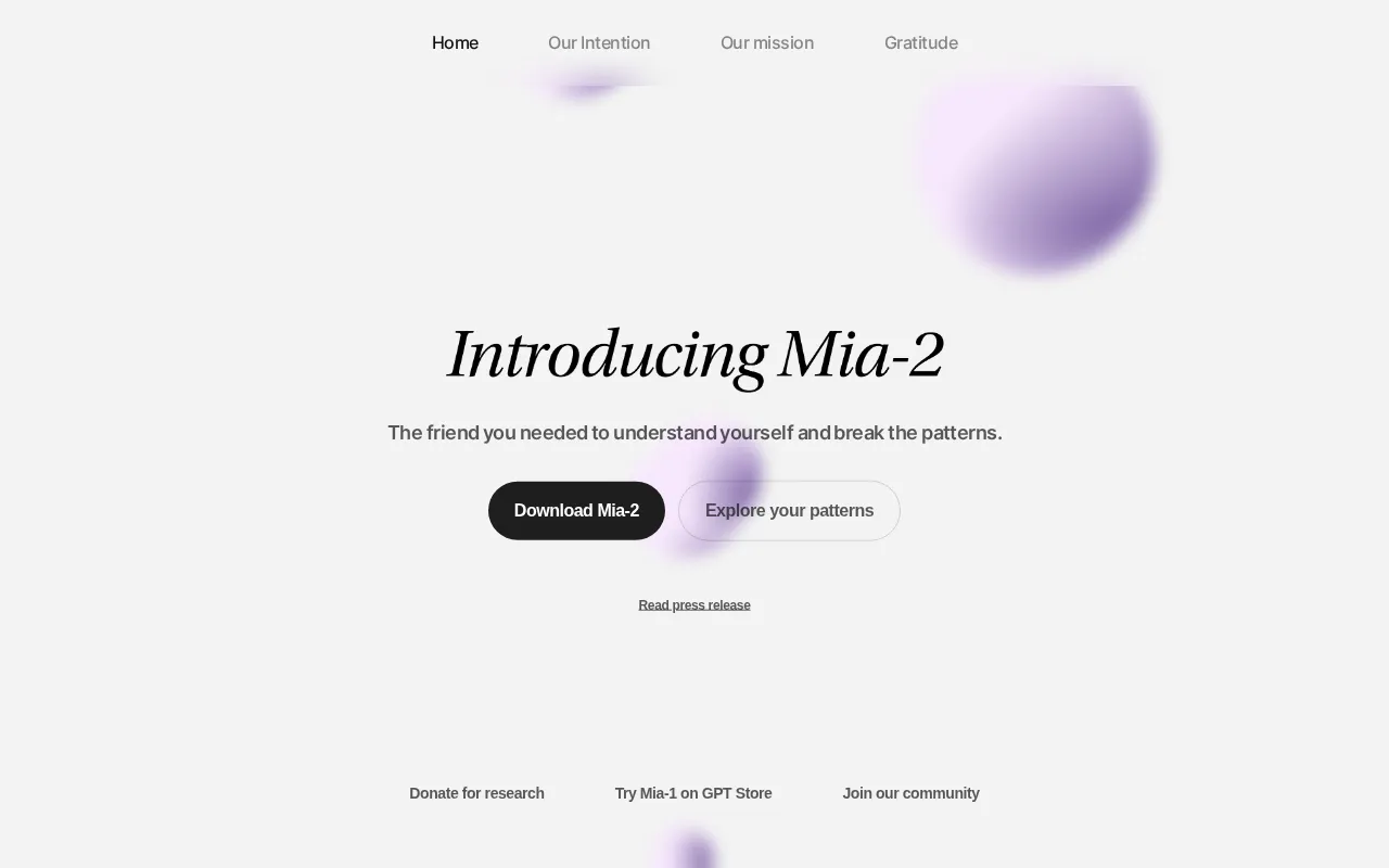 Mia AI — preview screenshot
