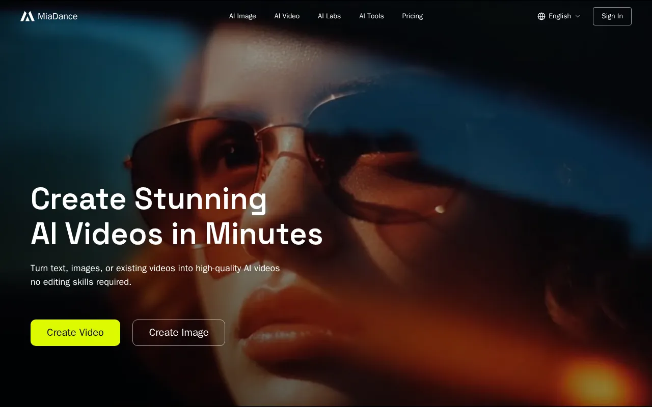 MiaDance — preview screenshot