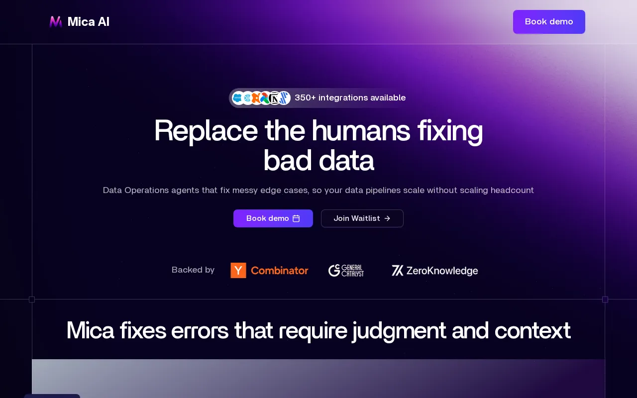 Mica AI — preview screenshot