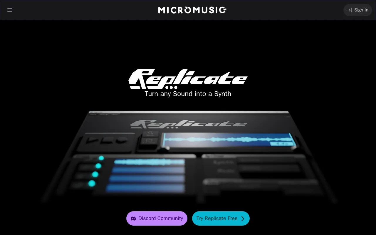 MicroMusic — preview screenshot