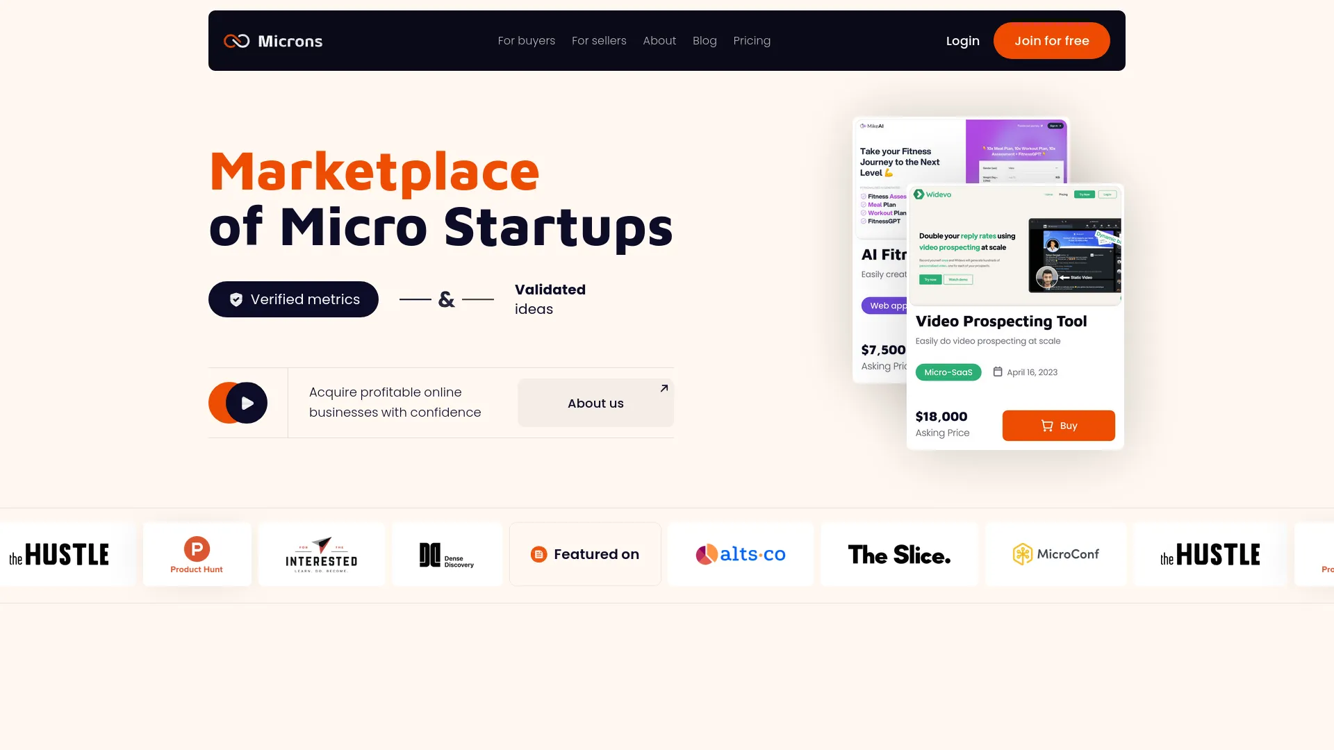 Microns — preview screenshot