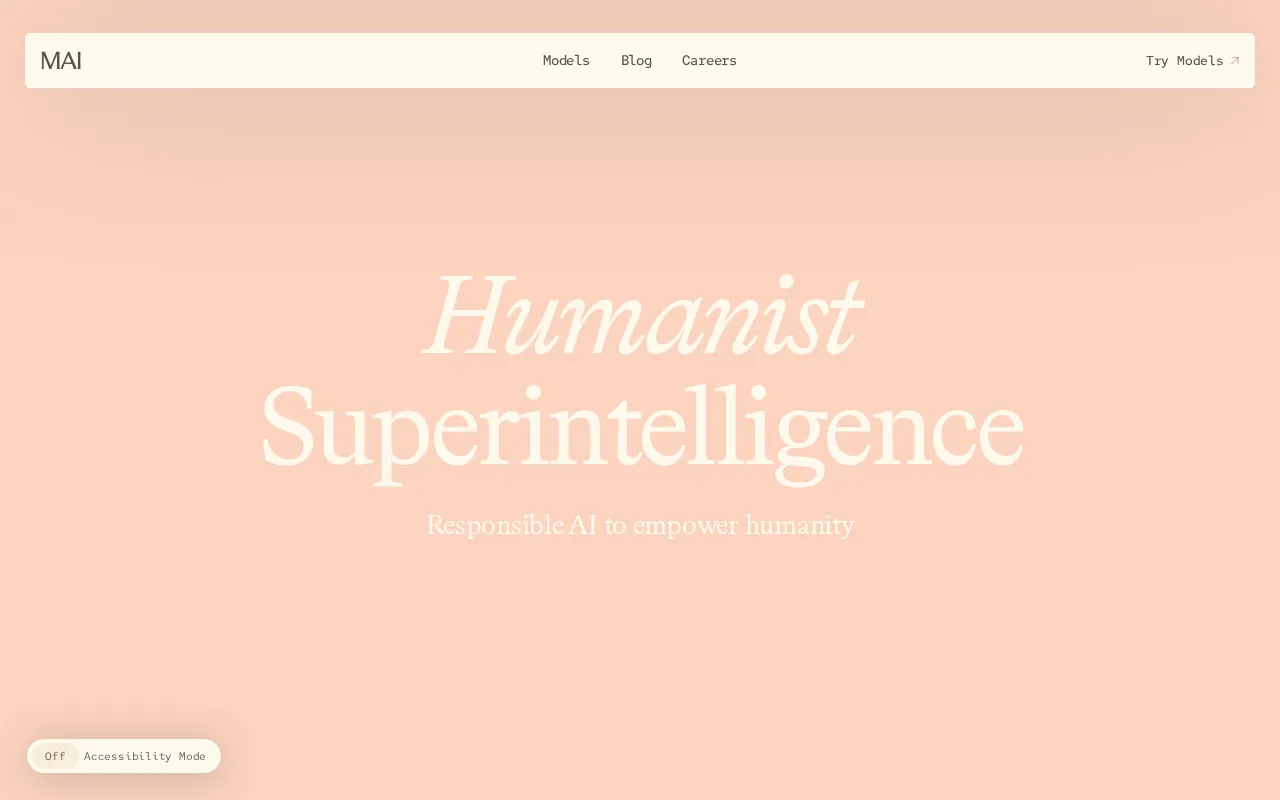 Microsoft AI — preview screenshot