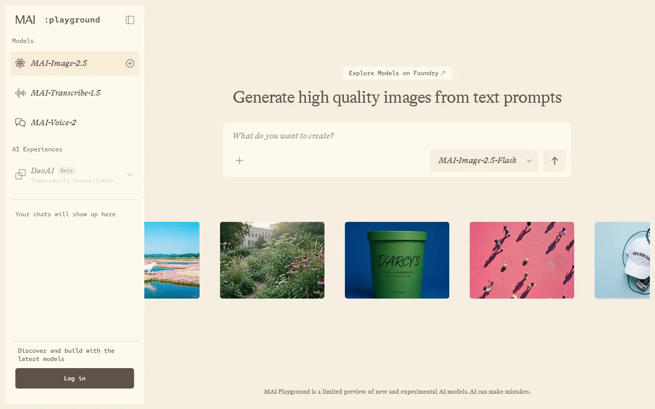 MAI Image — preview screenshot