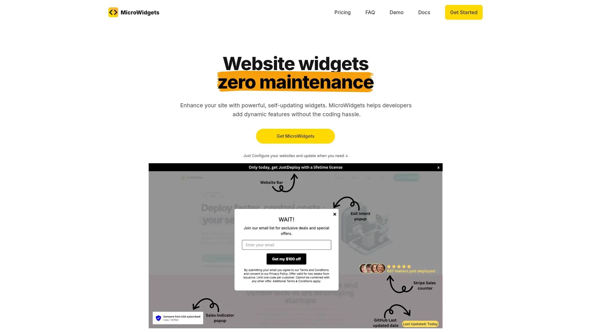 MicroWidgets — preview screenshot